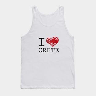 I Love Crete Tank Top